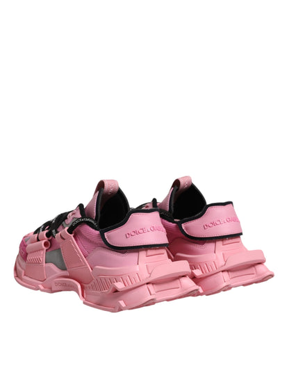 Dolce &amp; Gabbana Pink Low Top Space Damen Sneakers Schuhe
