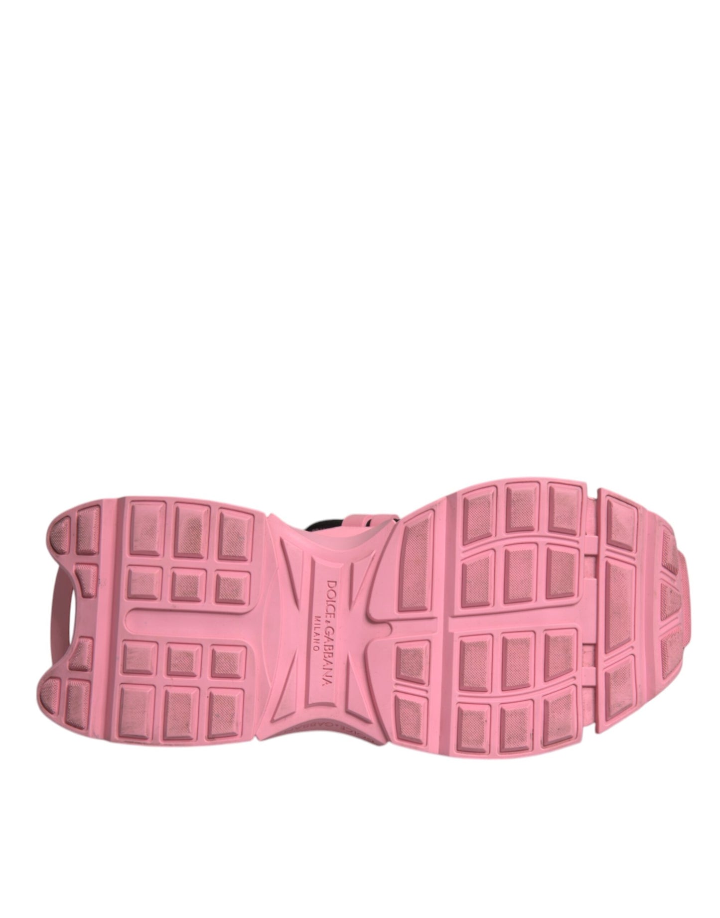 Dolce &amp; Gabbana Pink Low Top Space Damen Sneakers Schuhe