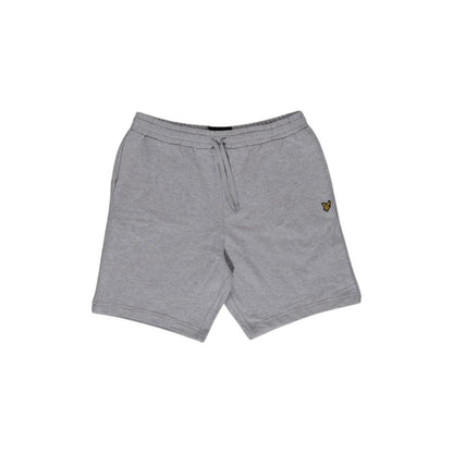 Lyle & Scott Gray Cotton Bermuda Shorts