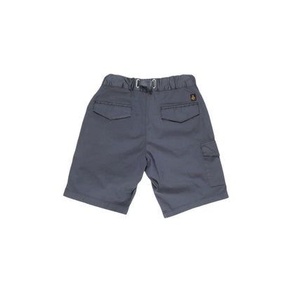 Refrigiwear Blue Cotton Bermuda Shorts