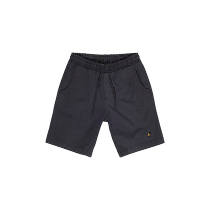 Refrigiwear Black Cotton Bermuda Shorts
