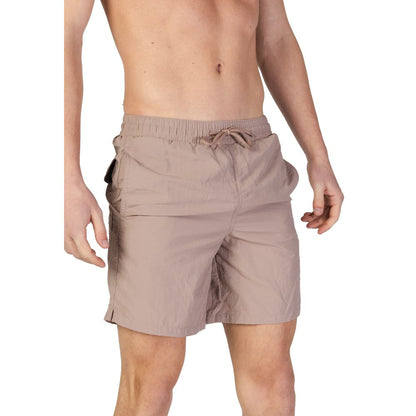 Lyle & Scott Beige Nylon Swim Shorts