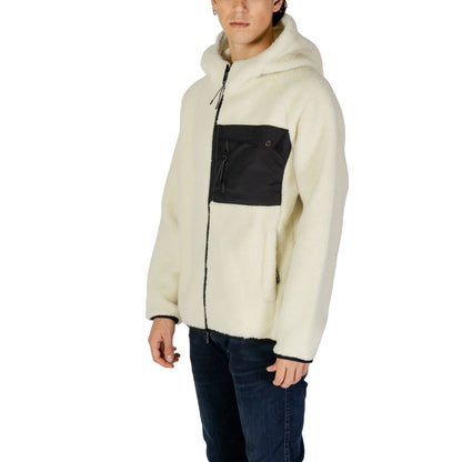 Hydra Clothing Cream Polyester Jackets & Coat
