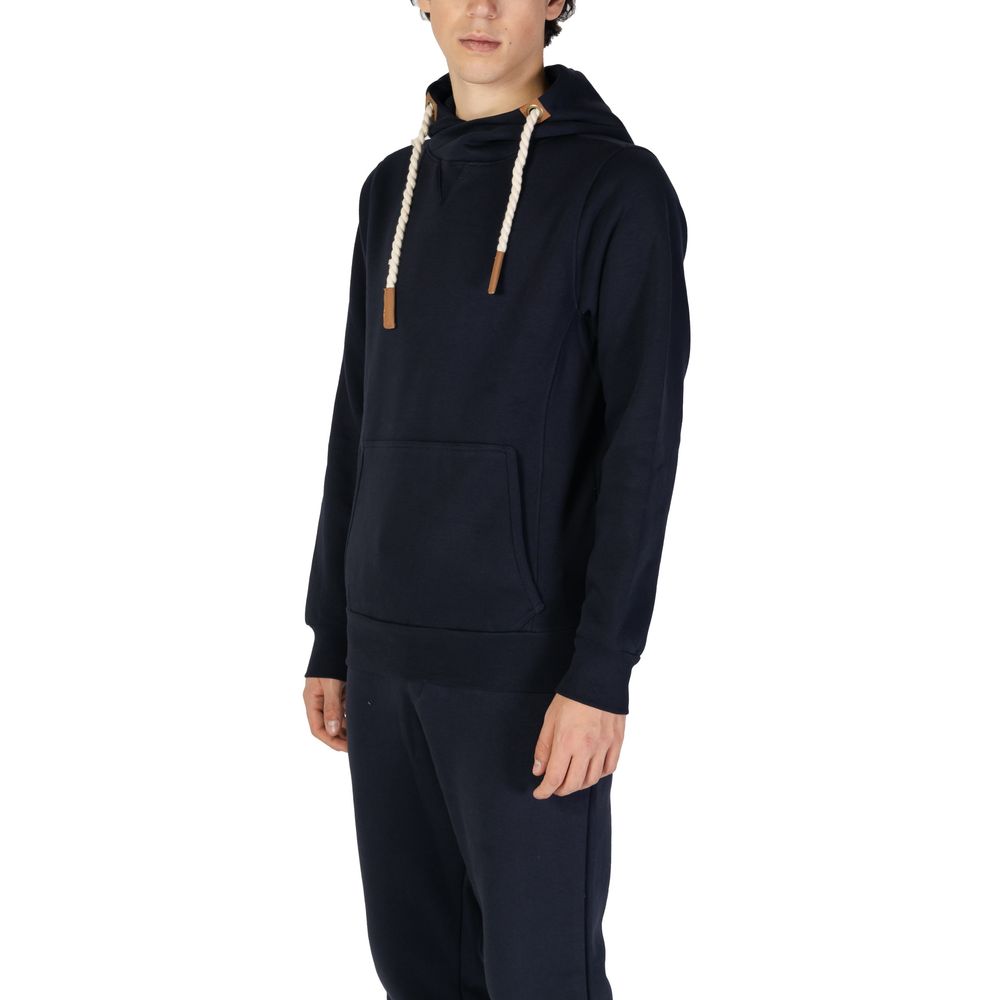 Hydra Clothing Blue Cotton Hoodie