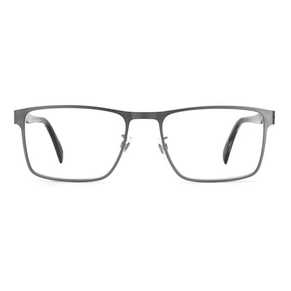 David Beckham Graue Metallbrille (Gestelle)