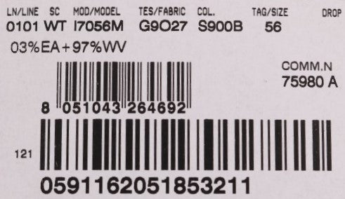 Dolce &amp; Gabbana Schwarze STAFF-Weste aus Wollstretch