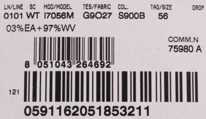 Dolce &amp; Gabbana Schwarze STAFF-Weste aus Wollstretch