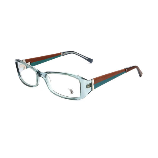 Türkisfarbene Acetatrahmen von Tod's