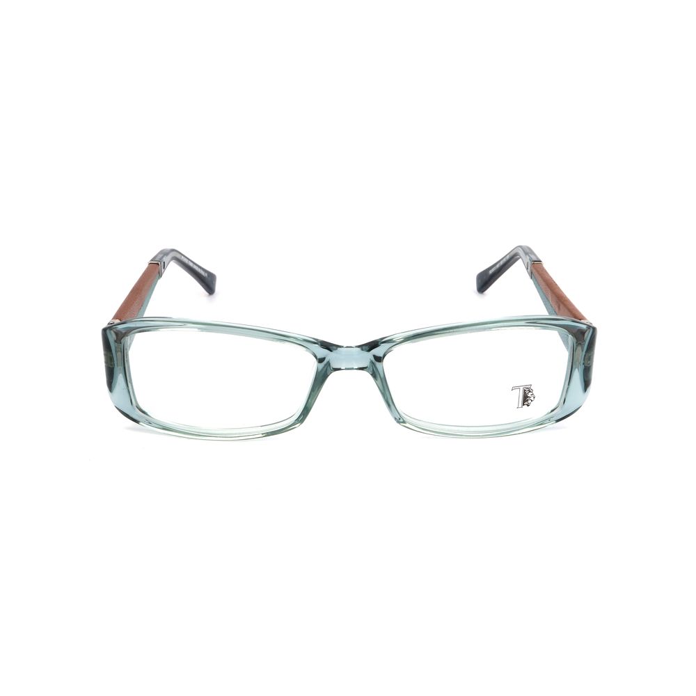 Türkisfarbene Acetatrahmen von Tod's