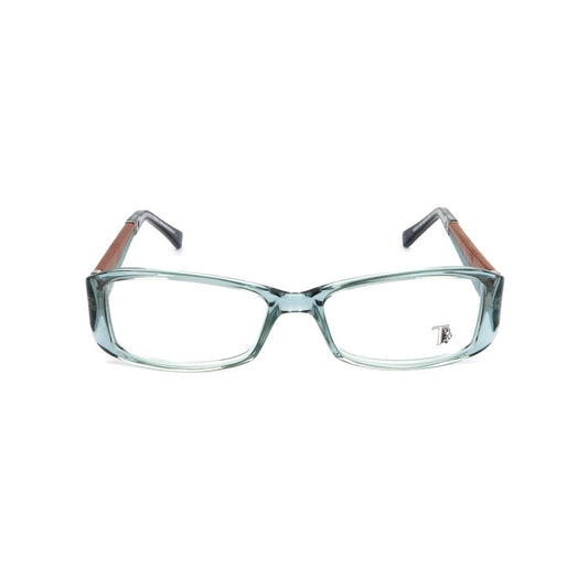 Türkisfarbene Acetatrahmen von Tod's