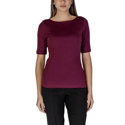 Street One Lila Baumwoll-T-Shirt