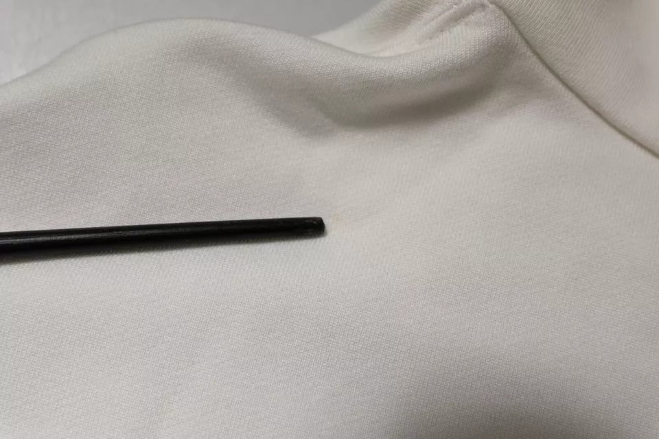 Dolce &amp; Gabbana Weiß Logo Kapuzenpullover Männer Sweatshirt Pullover