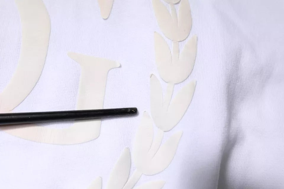 Dolce &amp; Gabbana Weißer Logo-Kapuzenpullover