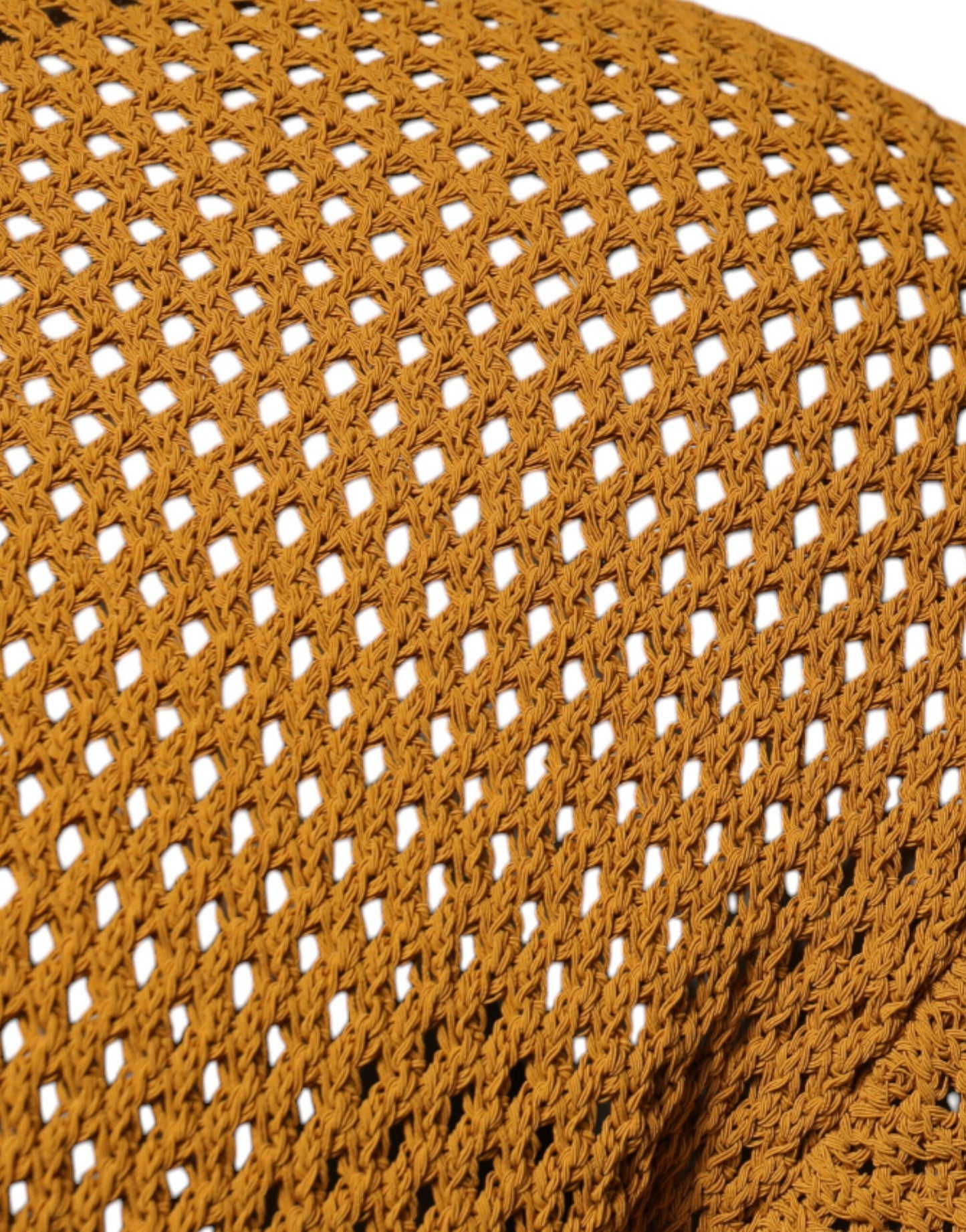 Dolce &amp; Gabbana – Braunes T-Shirt mit perforiertem Kragen und kurzen Ärmeln