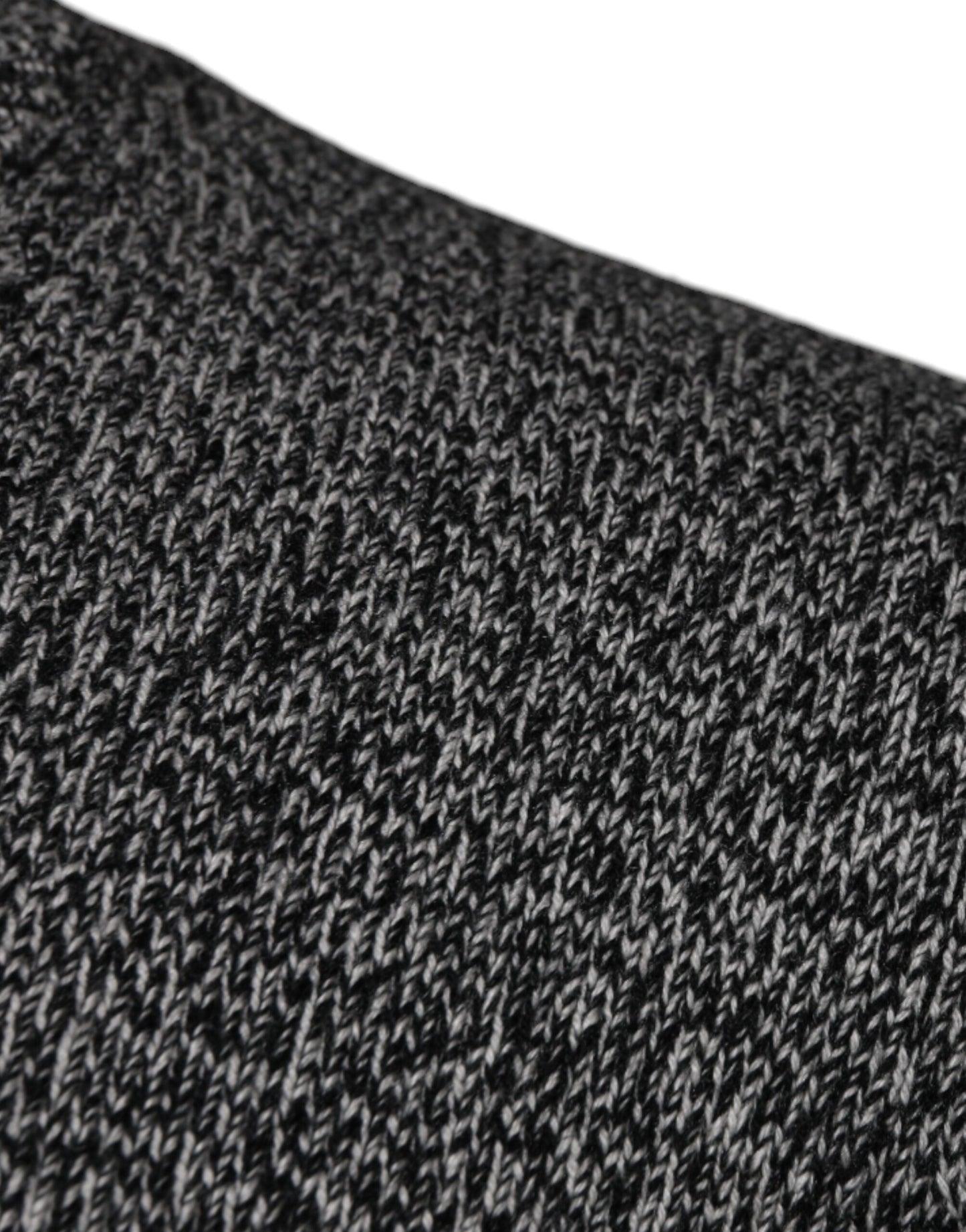 Dolce &amp; Gabbana Grauer Pullover aus Kaschmir mit Kronenkönig