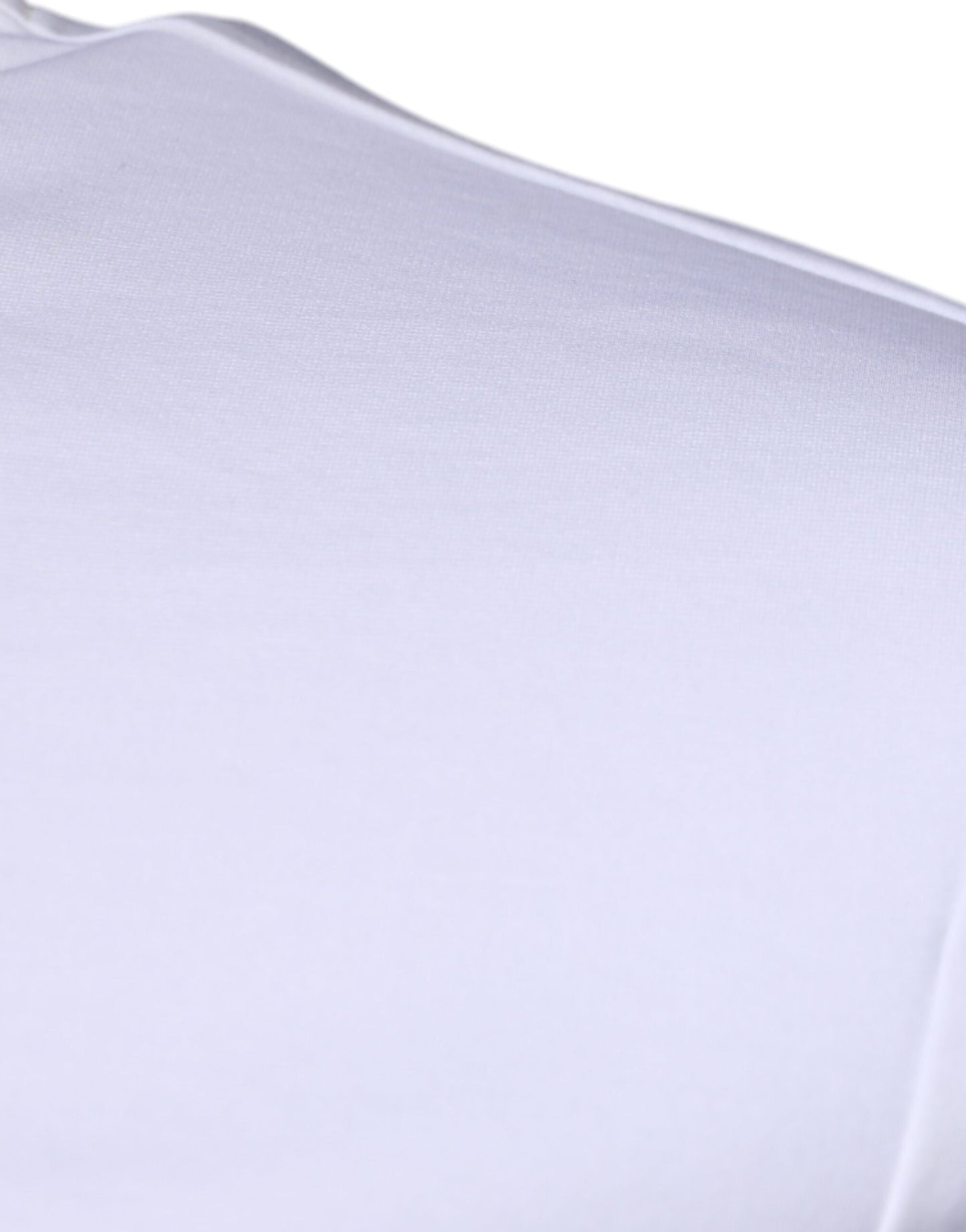 Dolce &amp; Gabbana – Weißes T-Shirt mit Rundhalsausschnitt und kurzen Ärmeln und DG-Logo