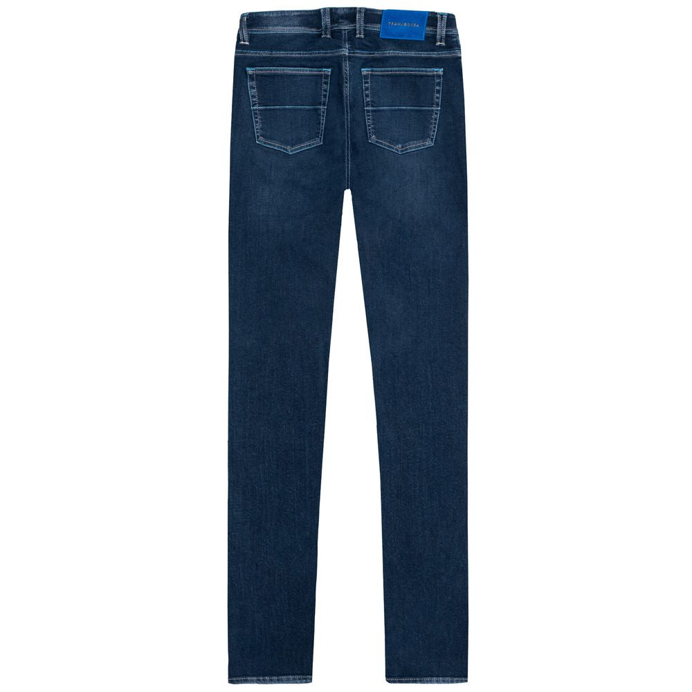 Tramarossa Blaue Herrenjeans aus Baumwolle