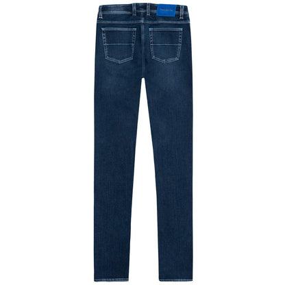 Tramarossa Blaue Herrenjeans aus Baumwolle