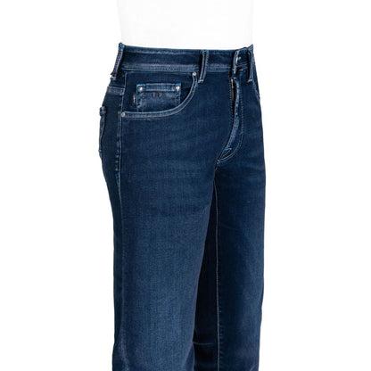 Tramarossa Blaue Herrenjeans aus Baumwolle