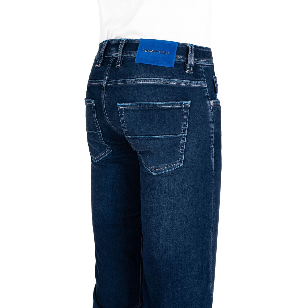 Tramarossa Blaue Herrenjeans aus Baumwolle