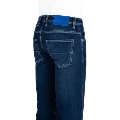Tramarossa Blaue Herrenjeans aus Baumwolle