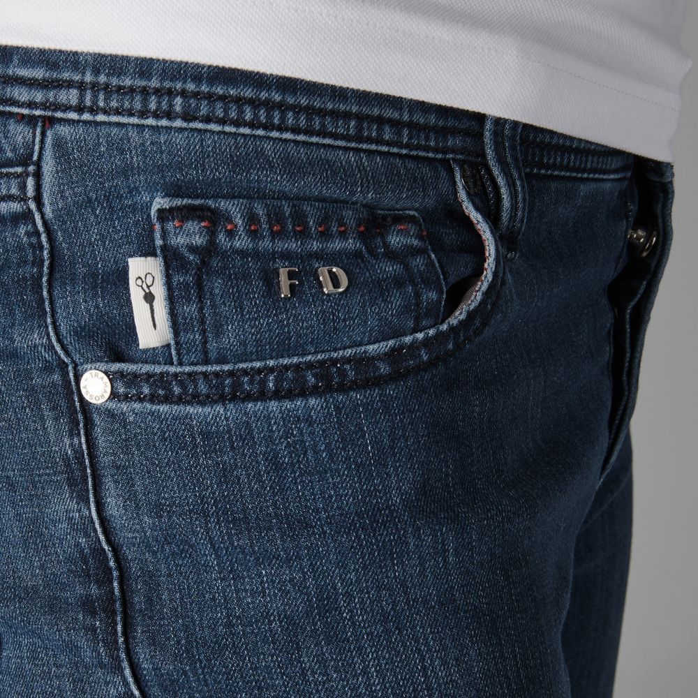 Tramarossa Blaue Baumwolljeans für Herren