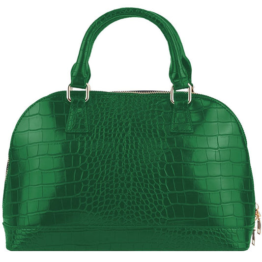 CRISTINAEFFE Grüne Polyethylen-Handtasche