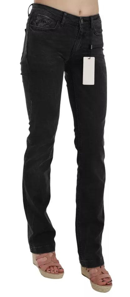 Dolce &amp; Gabbana Schwarze Slim Fit Baumwolljeans D&amp;G Hose