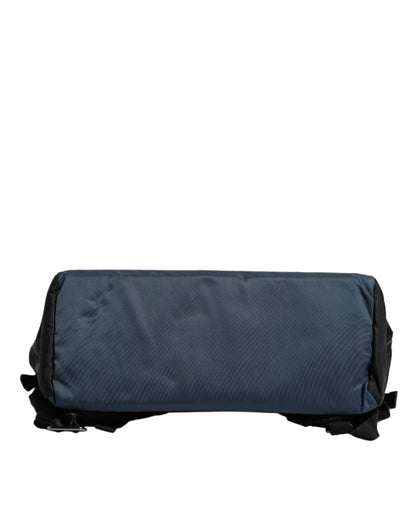 Dolce &amp; Gabbana – Schulrucksack aus Nylon mit DG-Logo, Schwarz