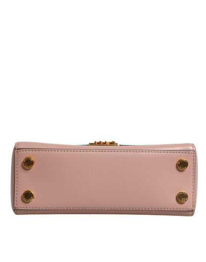 Michael Kors – Umhängetasche „Mindy“ aus rosa Leder mit Logo-Schild