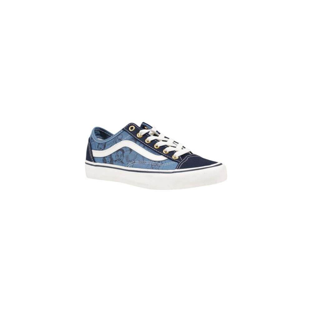 Vans – Sneaker aus blauem Wildleder