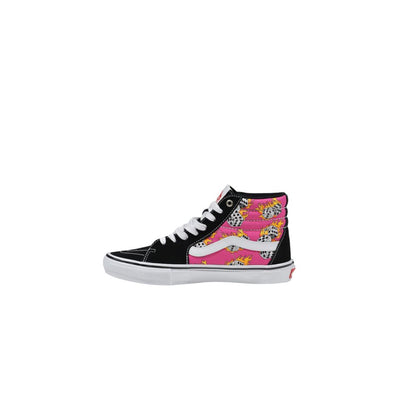 Vans – Rosa Wildleder-Sneaker