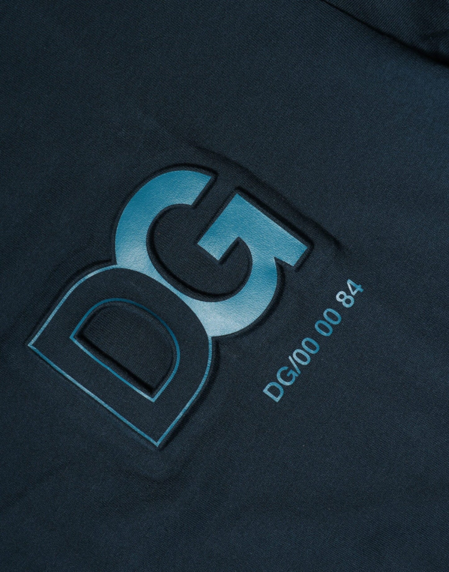 Dolce &amp; Gabbana – Blaues T-Shirt mit Rundhalsausschnitt und kurzen Ärmeln
