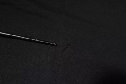 Dolce &amp; Gabbana – Schwarzes T-Shirt aus Baumwolle mit Rundhalsausschnitt und kurzen Ärmeln