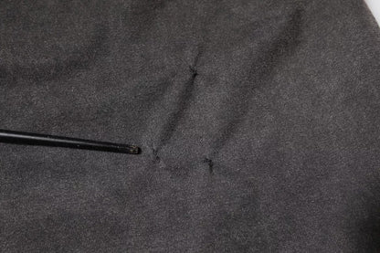 Dolce &amp; Gabbana Graues Baumwoll-T-Shirt mit Rundhalsausschnitt und Leopardenmuster