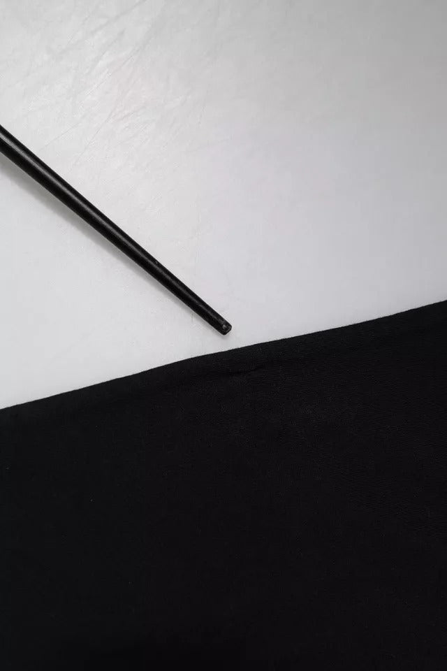 Dolce &amp; Gabbana – Schwarzes Baumwoll-T-Shirt mit kurzen Ärmeln und Logo-Print