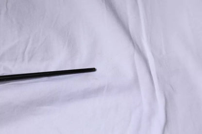 Balenciaga – Weißes Baumwoll-T-Shirt mit Rundhalsausschnitt und kurzen Ärmeln und Logo