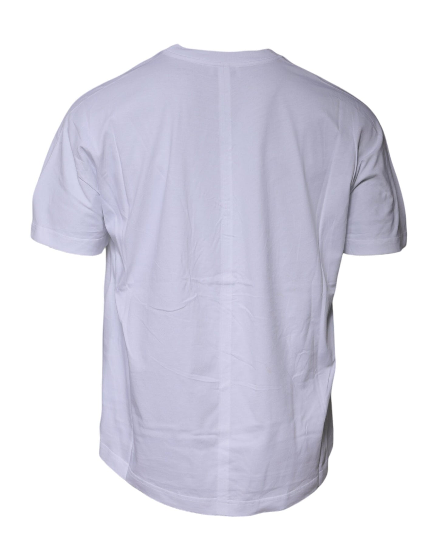 Balenciaga – Weißes T-Shirt aus Baumwolljersey mit Rundhalsausschnitt und kurzen Ärmeln