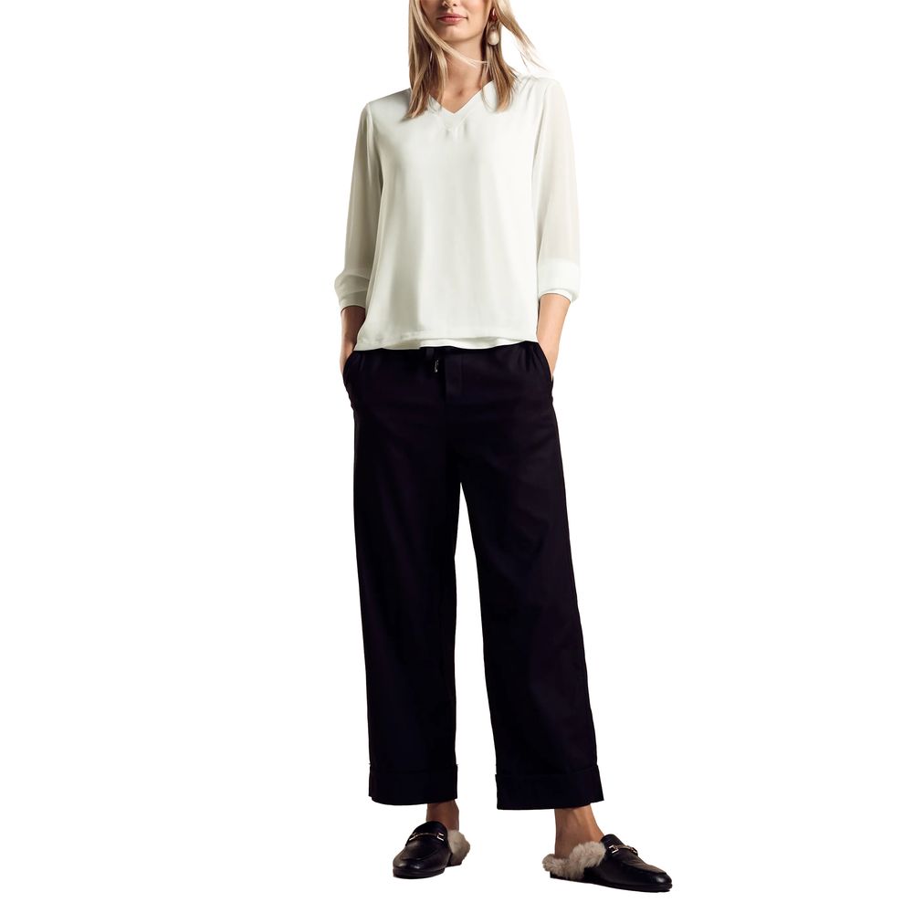 Street One – Weiße Viskosebluse