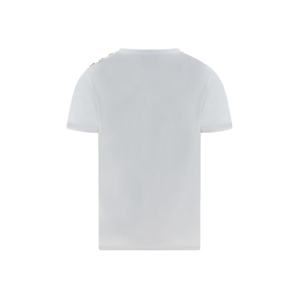 T-Shirt mit Balmain-Logo