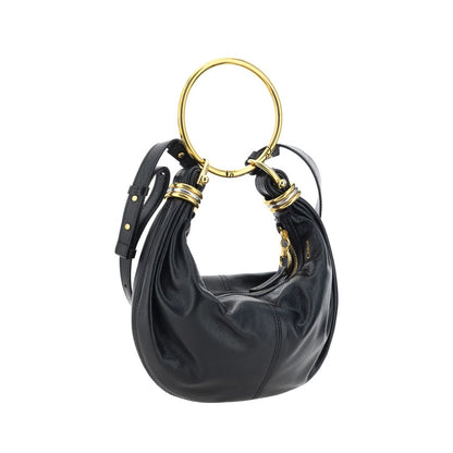 Chloé Handtasche aus schwarzem Kalbsleder (Bos Taurus)