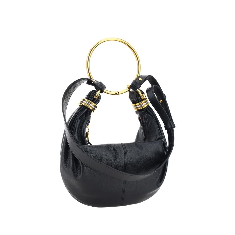 Chloé Handtasche aus schwarzem Kalbsleder (Bos Taurus)