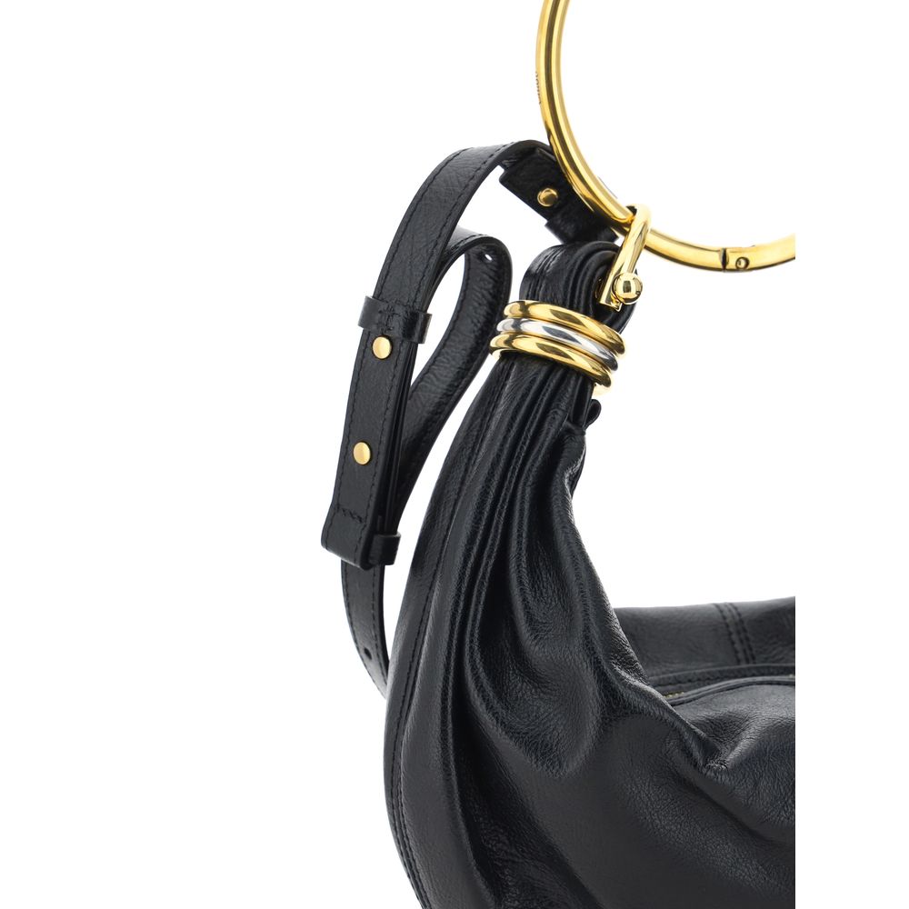 Chloé Handtasche aus schwarzem Kalbsleder (Bos Taurus)
