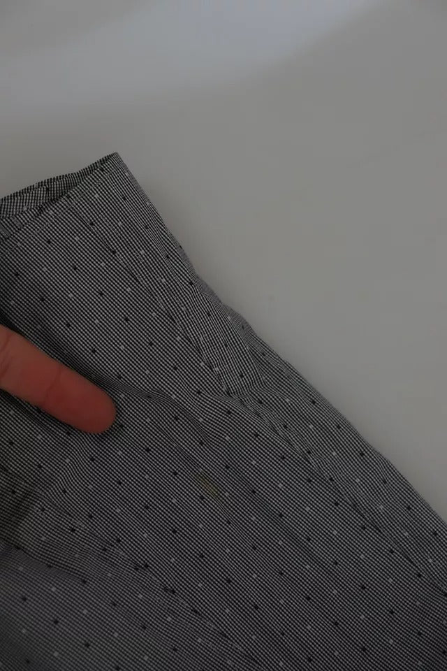 Dolce &amp; Gabbana Graues, halb tailliertes, gepunktetes SICILIA-Hemd