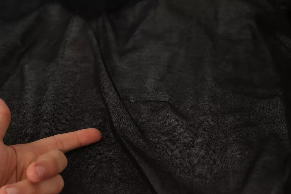 Dolce &amp; Gabbana Schwarz-Weiß-Hemd Einteiliger Pullover