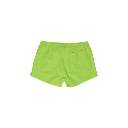 Hamaki-Ho Yellow Polyester Swim Shorts