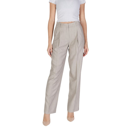 Vero Moda – Graue Polyesterhose