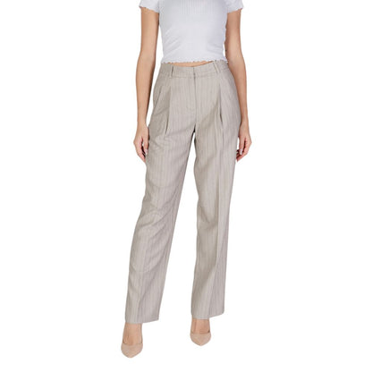 Vero Moda – Graue Polyesterhose