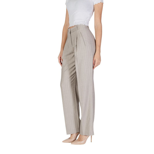 Vero Moda – Graue Polyesterhose