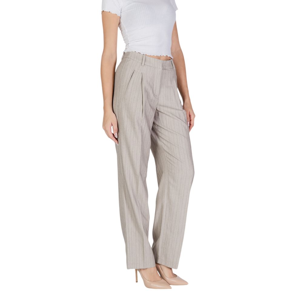 Vero Moda – Graue Polyesterhose